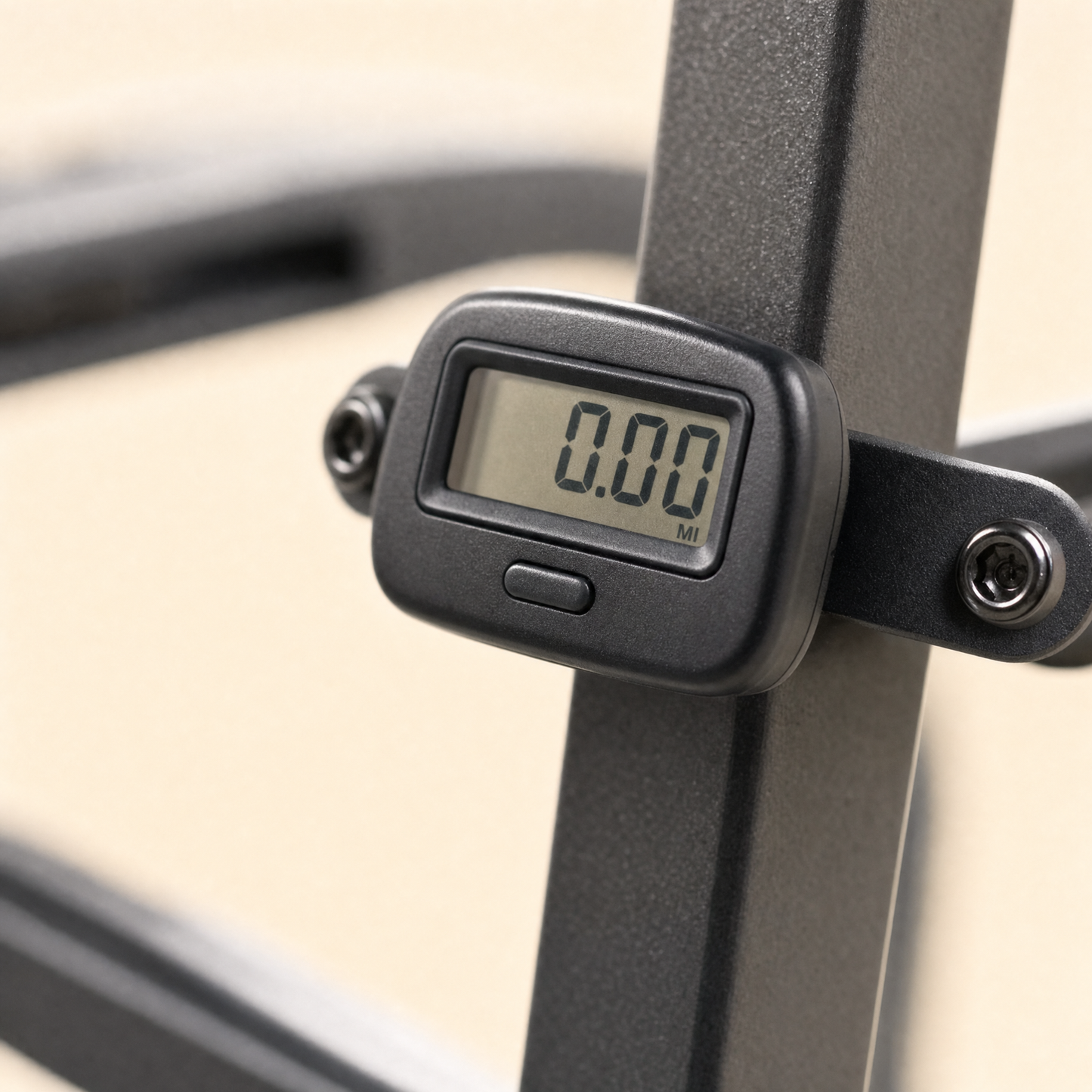 ROV Running Machine built-in pedometer display detail
