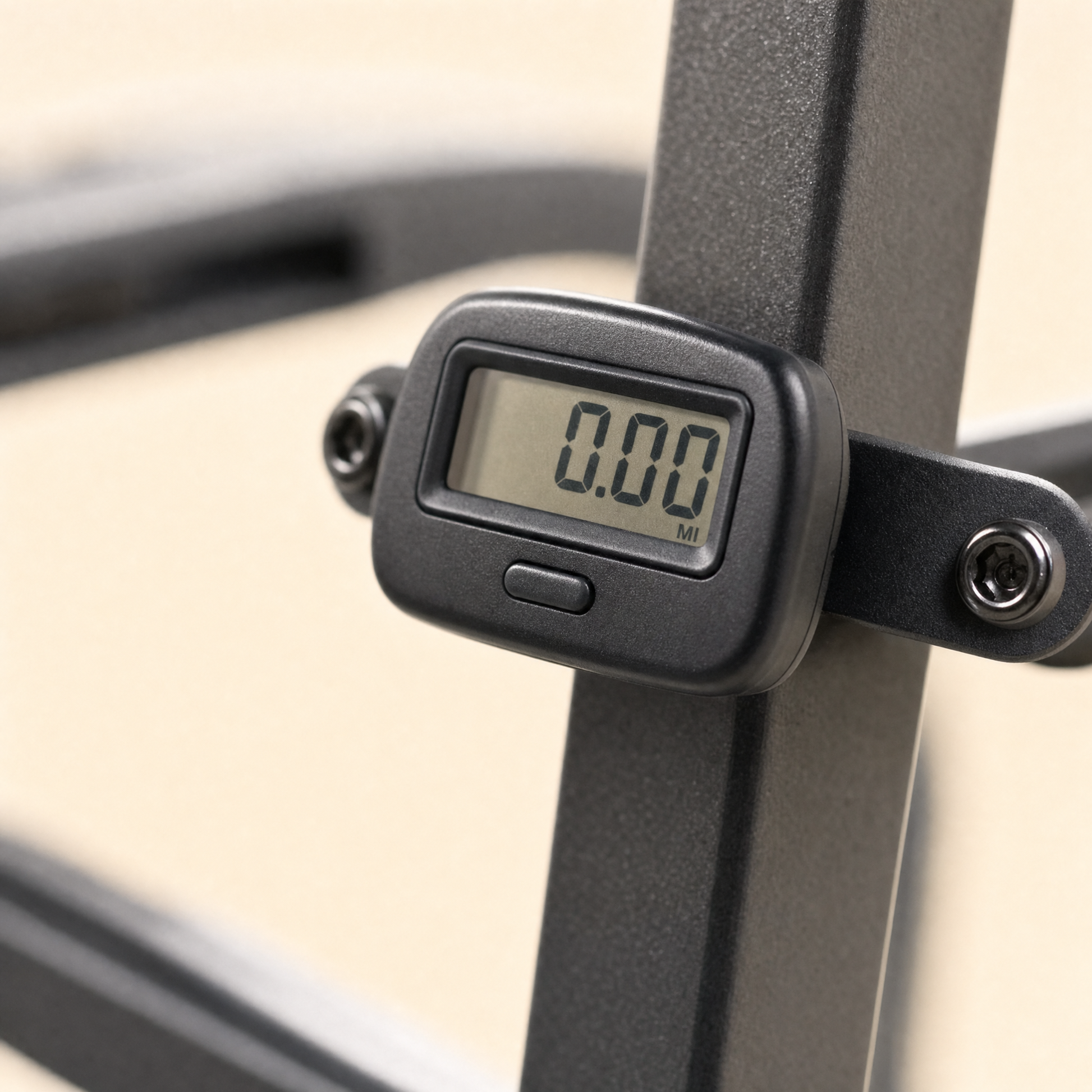 ROV Running Machine built-in pedometer display detail