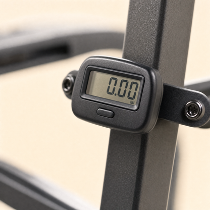 ROV Running Machine built-in pedometer display detail